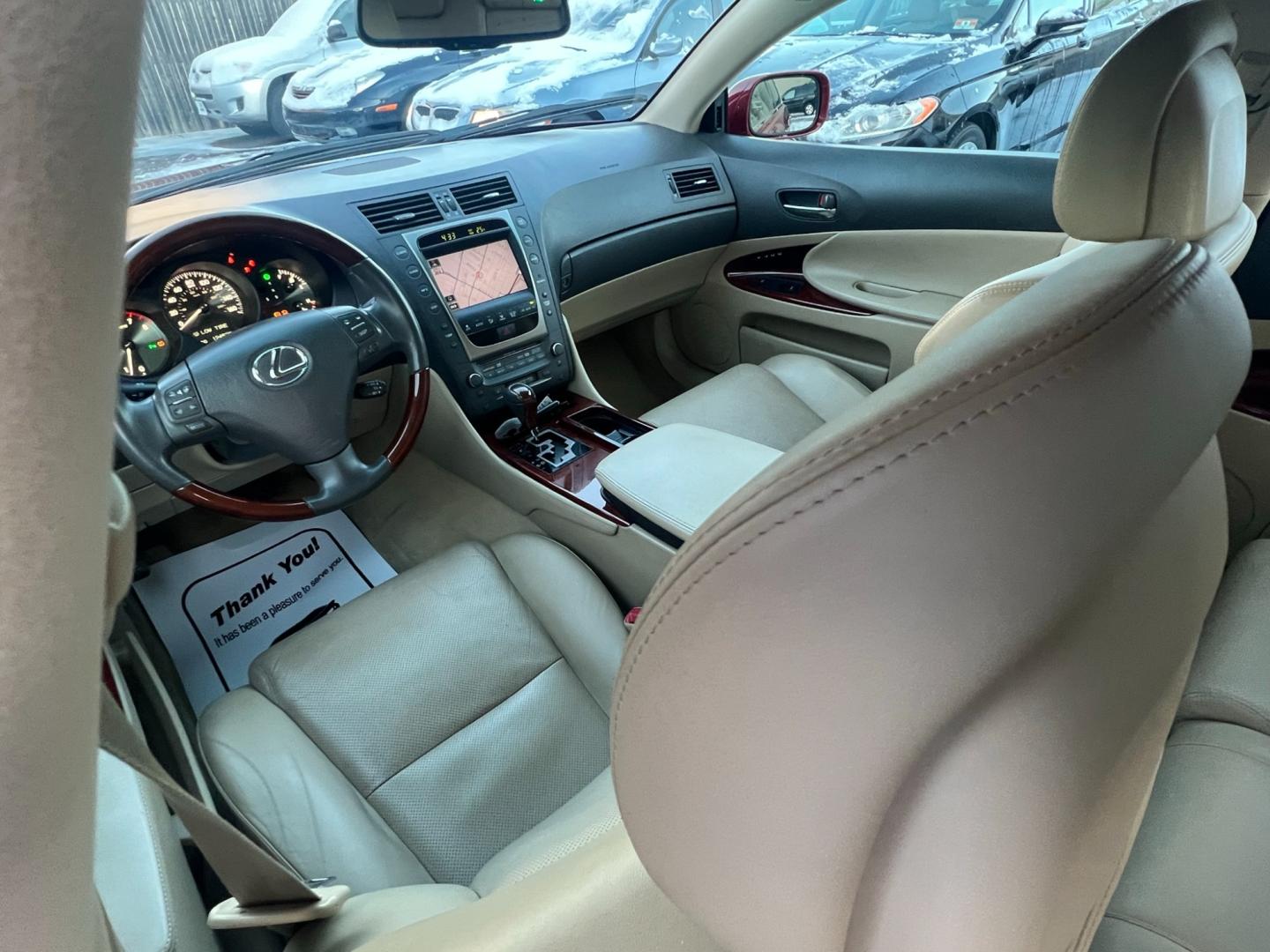 2006 Red /beige Lexus GS GS 300 AWD (JTHCH96S060) with an 3.0L V6 SOHC 24V engine, 6 SPEED AUTOMATIC Overdrive transmission, located at 1018 Brunswick Ave, Trenton, NJ, 08638, (609) 989-0900, 40.240086, -74.748085 - Photo#7